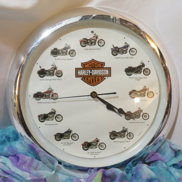 HarleyDavidson Wall Decor Harley Davidson Wall Clock Poshmark